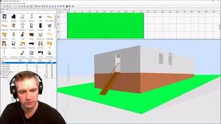 Creating a Sloping Ground in Sweet Home 3D