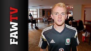 Jonny Williams Behind the Scenes at a Wales Signing Session