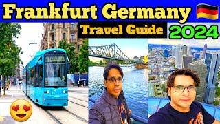 Frankfurt Travel Guide || best places to visit in Frankfurt Germany  2024 || Frankfurt City Tour 