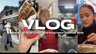 November Vlog: Brunch with Sister,Christmas Countdown Begins,Noel marches paris. Layering season.