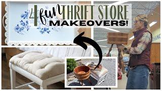 Thrift Store Projects ~ Thrift Store Home Decor ~ Thrift Store Makeovers ~ Thrift with me