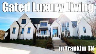 BRAND NEW LUXURY Home Tour in the Vale of Avalon | Franklin TN Neighborhood Tours