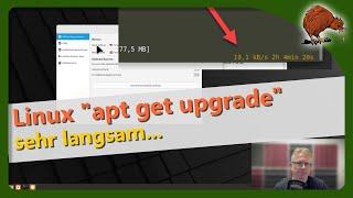 Linux Ubuntu Update sehr langsam: apt get upgrade langsam