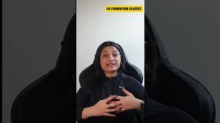 Chartered Accountant क्या काम करता हैं | | CA Foundation Classes | Agrika Khatri #shorts