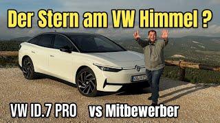 VW ID.7 Pro im ersten Test - Was kann die Elektro-Limousine von VW und wer sind die Wettbewerber?