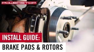 How To: Install A New Set of Brake Pads & Rotors | PowerStop