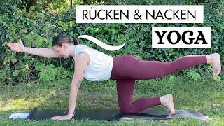 Yoga für den Rücken und Nacken: 22 Min Yoga Flow zum stärken und entspannen