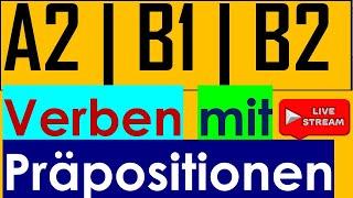 100 Quizsätze zu Verben mit Präpositionen | Livestreaming 22.02.2025