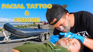 LIFE UPDATE - TRADITIONAL FACIAL TATTOO  - FISHING WITH MY LIL SISTER (random combination)