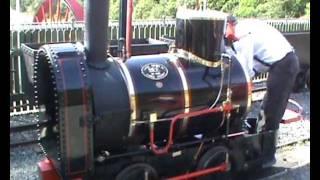 Action on the Great Laxey Mine Railway (30th July 2011)