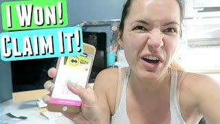 I WON I WON! | CLAIM IT APP