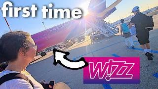 How first flight on budget airline works with our family...  Our WIZZ AIR first impressions review!