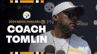 Coach Mike Tomlin on player availability for Week 2 at Broncos | Pittsburgh Steelers