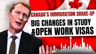 Canada’s Immigration Shake-Up: Big Changes in Study and Open Work Visas for 2025