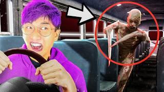 We Got *ATTACKED* By CURSED PASSENGERS On The NIGHT BUS!? (LANKYBOX Playing NIGHT BUS Full Game!)