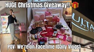 2024 Christmas Giveaway  Daily Vlogs FaceTime style 