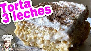 How to make TRES LECHES CAKE  step by step, easy recipe