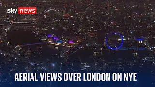 Crowds gather in London ahead of 2025 New Year celebrations and fireworks - watch live