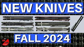 NEW KNIVES RELEASED FOR FALL 2024! New Folding and Fixed Blades You Have To See!