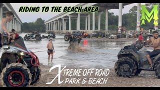 Xtreme Off Road Park in Crosby Texas - Riding to the Beach Area - June 2024