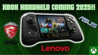 NEW XBOX HANDHELD COMING IN 2025!!