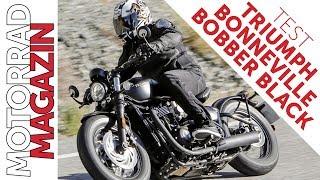 Triumph Bobber Black Test Motorradmagazin