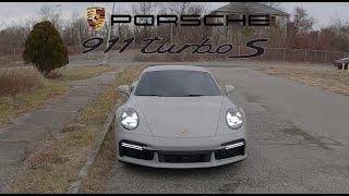 Porsche 911 Turbo S POV Drive Review with LOUD Akrapovic Exhaust (992)