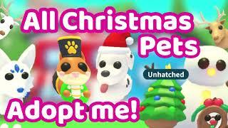 All 64 Christmas Pets in Adopt me 2024