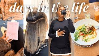 3 DAYS IN JOBURG ⭐️ new piercings, back to blonde!, shopping in sandton, dinner w friends | cheymuv