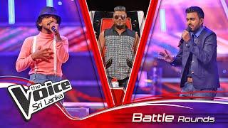 Chanupa  vs Malik  | Danena Thuru Maa (දැනෙනා තුරු මා) |  Battle Rounds | The Voice Sri Lanka