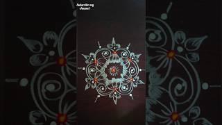 Dhanurmasam muggulu#creative#rangoli#5*3 dots rangoli