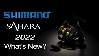 New Shimano Sahara 2022 What's new on this reel?