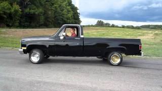 86 Chevy C10 Burnout