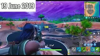 Old Fortnite Season 9 Gameplay - Headshot (19 June 2019)