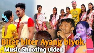 Biter biter Ayang biyok.. Raj Doley.. Yamoti Taye.. Music Shooting video.. karaibari Aao