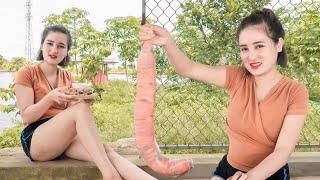 Nana Daily Life - The Most Creative Ways to Cook Sausage: Giant Sausage