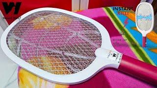 Best Mosquito Racket Bat - Weird Wolf Heavy Duty Mosquito Racket Bat Unboxing And Review