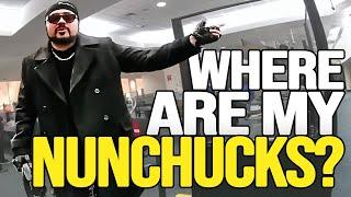 Main Character (not buffpro i promise) Gets Arrested At Airport Demanding Nunchucks