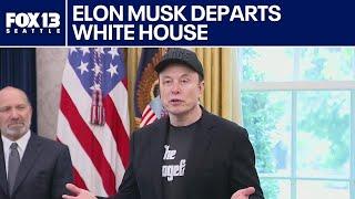 Elon Musk departs Trump administration | FOX 13 Seattle