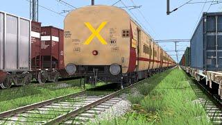 Shunting of New ICF Utkrisht Coach in Rail Yard | Train Simulator 2023