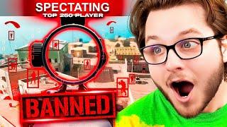 I Got A TOP 250 Ranked Cheater BANNED *LIVE* on Warzone