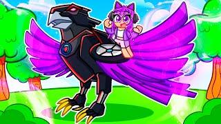 Playing as a PROTECTIVE DARK TRANSFORMER BIRD in Feather Family!