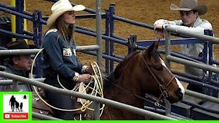 Ladies Open Breakaway Roping Round 1 Part 4 - 2020 Three Star Memorial