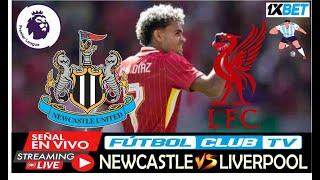 NEWCASTLE VS LIVERPOOL EN VIVO HOY PARTIDO PREMIER LEAGUE 2024 FECHA#14 #luisdiaz #endirecto