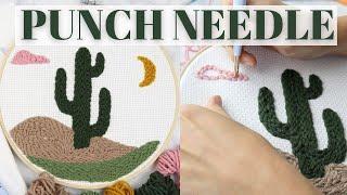 PUNCH NEEDLE KITS | PUNCH NEEDLE SETS | PUNCH NEEDLE EMBROIDERY | PUNCH NEEDLE TUTORIAL