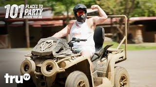 Jon Gabrus & Adam Pally Ride ATVs In Puerto Rico (Clip) | 101 Places To Party Before You Die | truTV