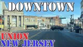 Union - New Jersey - 4K Downtown Drive