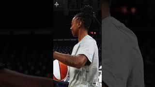 only fitting that Jewell collect the  back at home  #ALLINLV #LVAces #WNBA