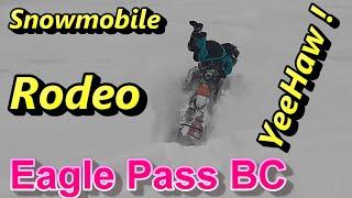 Eagle Pass Jan 3, 2025 alpine snowmobiling.  Fun day.  Sicamous BC, world class snowmobiling