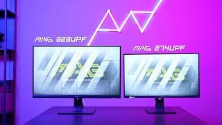 See the World in 4K - MAG 274UPF / MAG 323UPF Gaming monitor | MSI